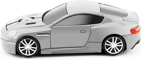Miniatura 4 de Inalámbrico Coche Deportivo Ratón Ordenador Portátil Ratones Ópticos Ratones USB 2.4GHz (Plata)