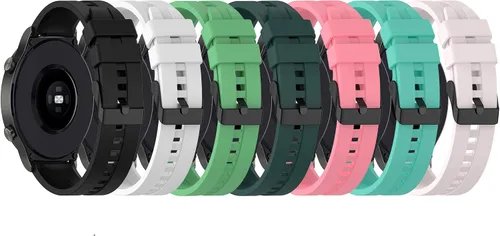 Miniatura 10 de FitTurn Correa compatible con Wahoo ELEMNT Rival Correas de repuesto de silicona para reloj inteligente Wahoo ELEMNT Rival Running/Multisport