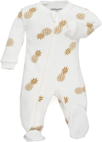 Miniatura 26 de ZippyJamz - Pijama orgánica para bebé con pies y cremallera para cambiar pañales fácil y rápido
