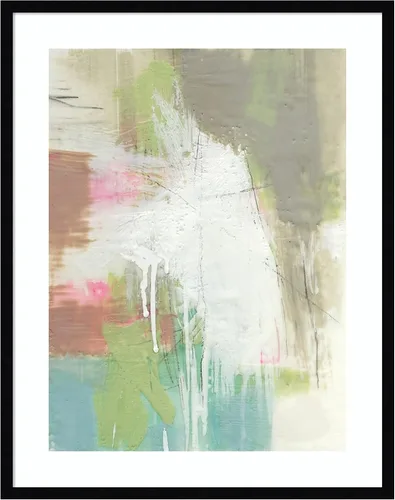 Miniatura 12 de Amanti Art Framed Wall Art Print 33x26 Retro Splash I by Jennifer Goldberger, Abstract Wall Art, Modern Contemporary Decor, Large Poster Painting