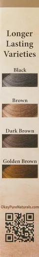 Miniatura 3 de OKAY Pure Naturals - Tinte para el cabello de henna negra natural con índigo, para hombres y mujeres, polvo para cubrir el color gris, tinte