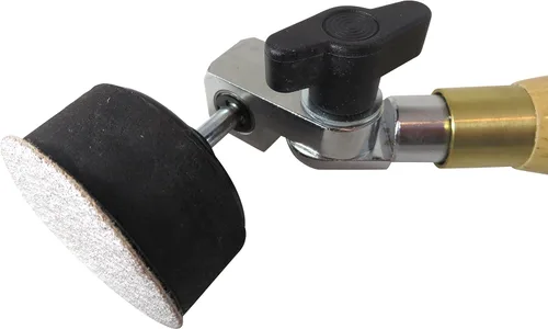 Miniatura 3 de Taytools 204052 Lijadora de tazón y husillo de 2 pulgadas con almohadilla de gancho y bucle y 10 discos surtidos