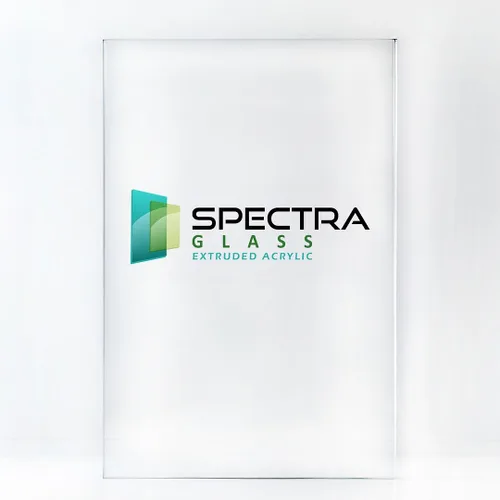 Miniatura 2 de Hojas de plexiglás acrílico transparente Spectra Glass de 12 x 12 pulgadas (1/4 pulgadas de grosor). 17 veces más fuerte que el cristal. Hoja