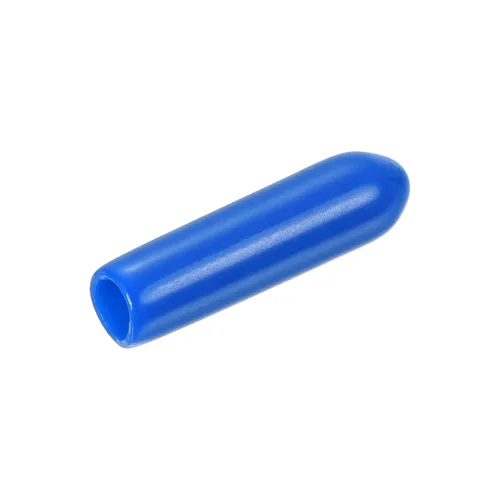 Miniatura 37 de uxcell 80 tapas de goma de 0.551 in de vinilo de identificación redonda tapa tapa de rosca de tornillo protectores negro