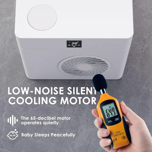 Miniatura 6 de Deeptime Bañera de hielo inteligente (todo en Gen 3), baño de hielo con enfriador integrado (32F-104F), control de smartphone, diseño silencioso