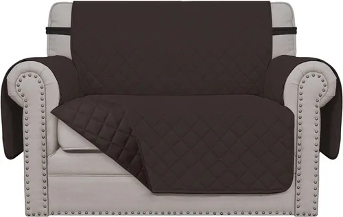 Miniatura 317 de Easy-Going - Funda para sofá, futón y sillón sin reposabrazos, reversible, resistente al agua, para mascotas y niños (azul oscuro/azul claro)