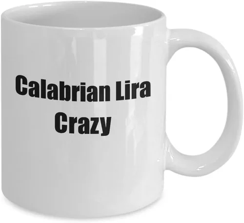 Miniatura 2 de EzGift Funny Calabrian Lira Crazy Mug Musician Gift Instrument Player Present Coffee Tea Cup 11 oz