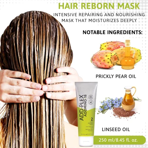 Miniatura 5 de Kit de tratamiento de reparación del cabello: champú para el cabello, máscara, acondicionador sin enjuague, elixir para el cabello y delantal, juego