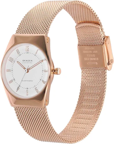 Miniatura 3 de Skagen Grenen Lille Reloj de mujer con malla de acero inoxidable o correa de cuero