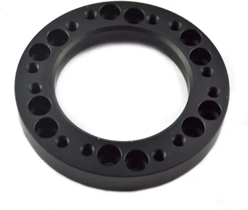 Miniatura 3 de Adaptador Espaciador de Volante 12mm 1/2'' para Buje de OMP a NARDI, Negro