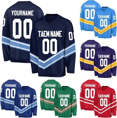 Miniatura 10 de Camisetas de hockey personalizadas para niños y niñas, camiseta de hockey personalizada para niños, regalos de hockey personalizados
