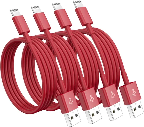 Miniatura 38 de Susnwere Cable de carga extra largo para iPhone de 15 pies, [certificado Apple MFi], cable USB a Lightning de 15 pies, cable de carga rápida