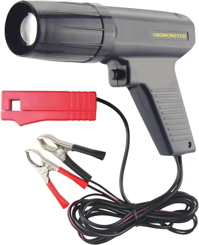 Pistola de sincronización automotriz de 12V, pistola de sincronización de encendido inductiva para motores de gasolina de 2 y 4 tiempos para N123