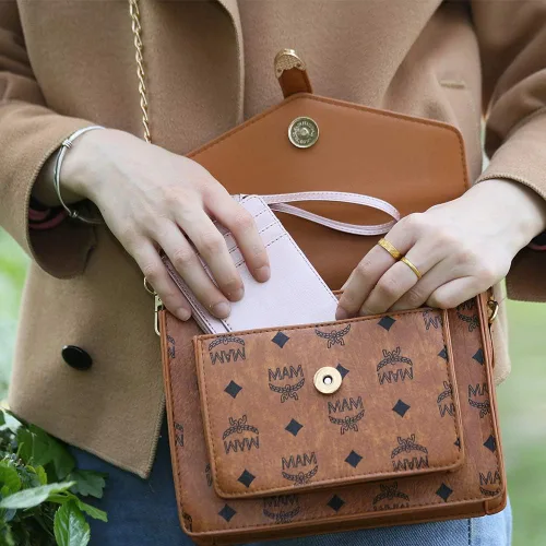 Miniatura 7 de Teskyer - Cartera minimalista delgada, soporte para tarjetas de crédito con bloqueo RFID, compartimento frontal de piel para documentos