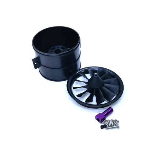 Miniatura 12 de EDF 2.756 in 6S 2300KV 12 aspas 25.2V ventilador eléctrico conducido, Hobby RC Jet Engine Hélice, Piezas del motor de coche RC, Motor sin escobillas