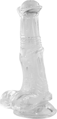 Miniatura 5 de Consoladro de fantasía negro de 8.3 pulgadas, juguetes sexuales anales flexibles con ventosa para hombres
