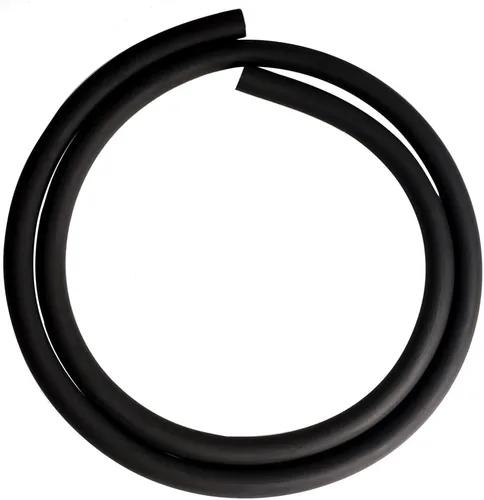Feelers Tubo de goma de látex natural de 1/4" (6mm) ID x 3/8" (9mm) OD, banda de arpón negro para tirachinas y como tubo de catapulta, tubo de goma