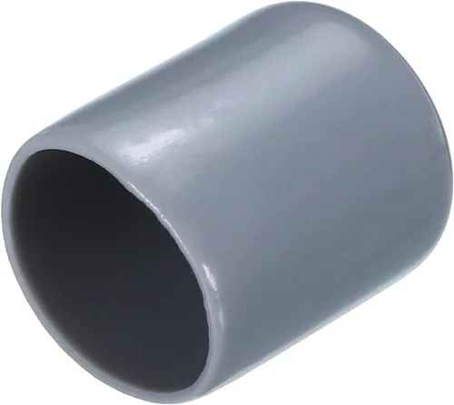 Miniatura 89 de uxcell 25 tapas de goma de 0.787 in de vinilo de identificación redonda tapa tapa de rosca de tornillo protectores negro