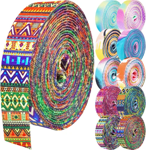 Miniatura 52 de 1.5 pulgadas Correa de nailon con patrón, correas de cinturón de nailon, correas para bolso, correas para mochila, cinturón de nailon