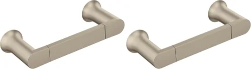 Miniatura 11 de Moen Genta LX Cromo Moderno Soporte de Toalla de 24 Pulgadas para Montar en Pared, Soporte de Toalla Individual para Baño, BH3824CH Cromado