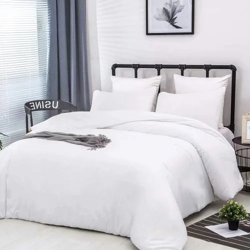 Miniatura 325 de CLOTHKNOW - Juego de edredón verde militar tamaño completo de 3 piezas, juego de ropa de cama verde oscuro, edredón suave con 2 fundas de almohada