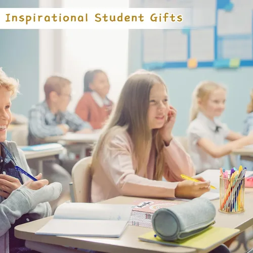 Miniatura 7 de Ctosree 60 piezas de regalos de agradecimiento a los empleados, 30 bolígrafos motivacionales inspiradores y 30 mini cuadernos, juego de mini diarios