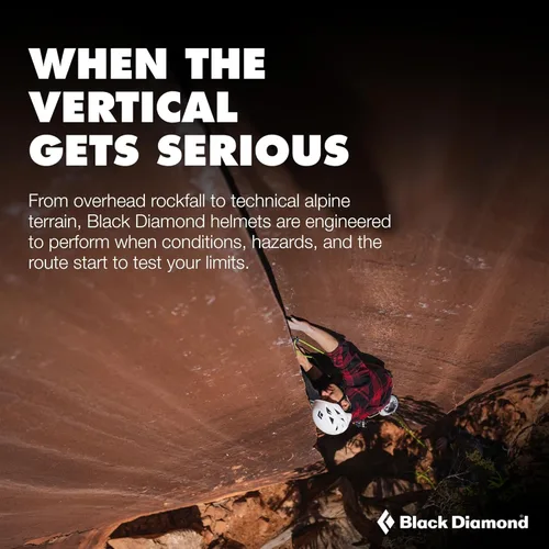 Miniatura 6 de BLACK DIAMOND Casco de Escalada en Roca Half Dome Talla Ajustable Ligero y Duradero Protección Ventilada