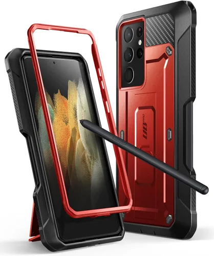 Miniatura 8 de SUPCASE Unicorn Beetle Pro Series - Funda para Samsung Galaxy S21 Ultra 5G (versión 2021), carcasa de doble capa resistente con ranura para S Pen