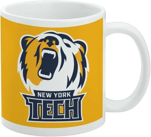 Miniatura 283 de GRAPHICS & MORE Taza de café de cerámica con logotipo secundario de la Universidad Bob Jones, tazas de regalo novedosas para café, té y bebidas Logo