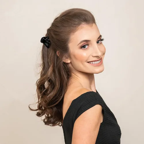 Miniatura 42 de 9 pinzas para el pelo de pulpo de 1.6 in, medianas y pequeñas, pinzas para el cabello ámbar Aceessories antideslizantes, agarres fuertes