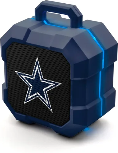Miniatura 29 de SOAR NFL Shockbox - Altavoz Bluetooth inalámbrico LED, resistente al agua, IPX4, 5.0 Bluetooth con más de 5 horas de tiempo de reproducción, pequeño