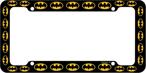 Miniatura 3 de Chroma 42519 armazón de plástico para placa con logo de Batman