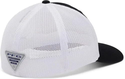 Miniatura 637 de Columbia - Gorra de malla con bandera con árboles unisex para adultos, corona alta
