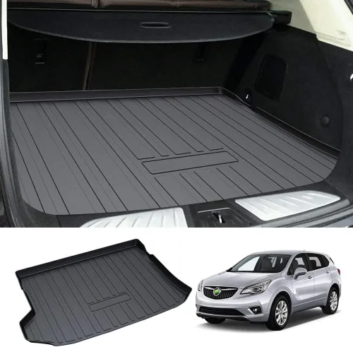 Miniatura 34 de Powerty - Alfombrilla de maletero para Buick Encore 2013-2022/Chevrolet Trax 2014-2023, accesorios, alfombrillas de carga TPO, forro de carga