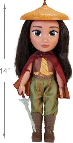 Miniatura 3 de Disney Raya y el último dragón muñeca articulada Raya grande