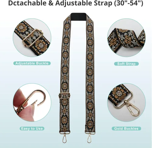 Miniatura 31 de Bolso cruzado aprobado por estadios para mujer, bolsa transparente para estadios para eventos deportivos, conciertos