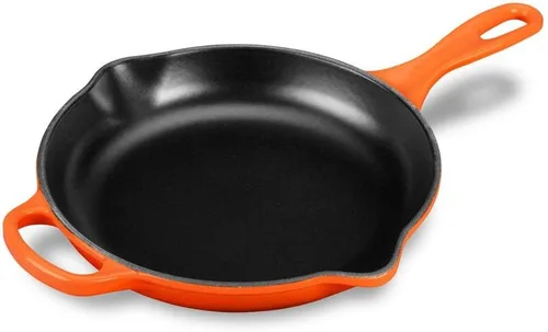 Miniatura 7 de Le Creuset sartén de autor con mango de hierro, 9 pulgadas, Llama