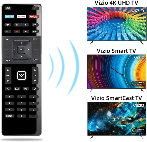 Miniatura 2 de Reemplazo de control remoto UNOCAR para Vizio Smart TV Remote XRT-122 y Vizio Smart TV 4K UHD HDR HDTV SmartCast Internet D E Series LED LCD 24 28