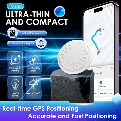Miniatura 6 de Mini rastreador GPS para vehículos: dispositivo magnético oculto para rastreador de automóvil, seguimiento GPS en tiempo real para niños, automóvil