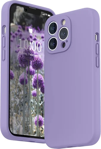 Miniatura 11 de SURPHY Funda para iPhone 13 Pro con protector de pantalla, Fundas de silicona líquida para iPhone 13 Pro