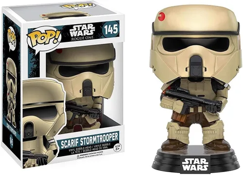 Figura Pop de Scarif Stormtrooper de La guerra de las galaxias: Rogue One