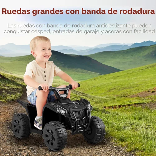 Miniatura 5 de Best Choice Products - Vehículo de juguete para niños de 6V, cuatriciclo de 4 ruedas, ATV con velocidad máxima de 1.8 MPH, neumáticos con dibujo