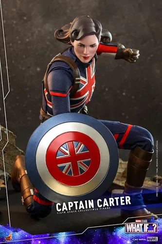 Miniatura 2 de Hot Toys 1:6 Capitán Carter - ¿Qué pasa si...?, Azul