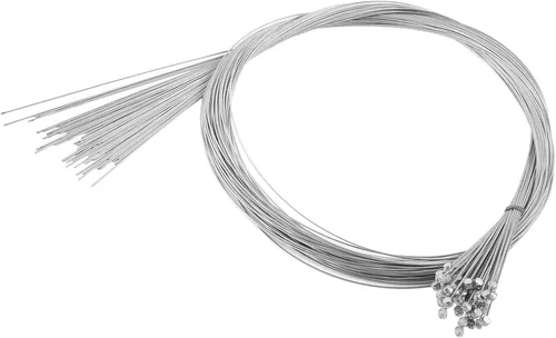 Miniatura 2 de SUNGOOYUE 50pcs Cable de freno de acero inoxidable, reemplazo de cable de engranaje de alambre interno de freno de acero inoxidable para montaña