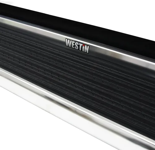 Miniatura 3 de Westin 27-64720 SG6 Estribos de aluminio pulido par 74.25 pulgadas (el kit de montaje necesario se vende por separado)