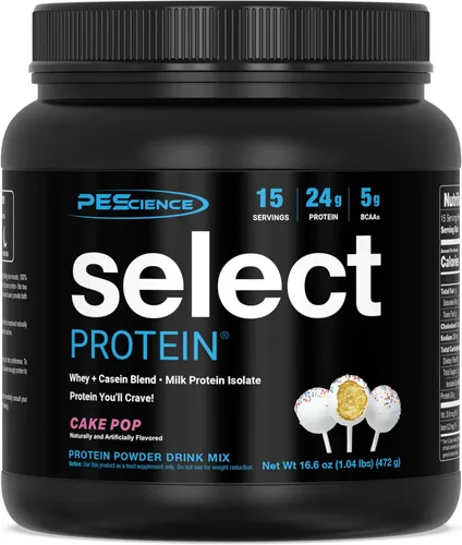 Miniatura 30 de PEScience Select Protein Powder, mezcla de suero y caseína, proteína limpia en polvo para mujeres y hombres, baja en calorías, baja