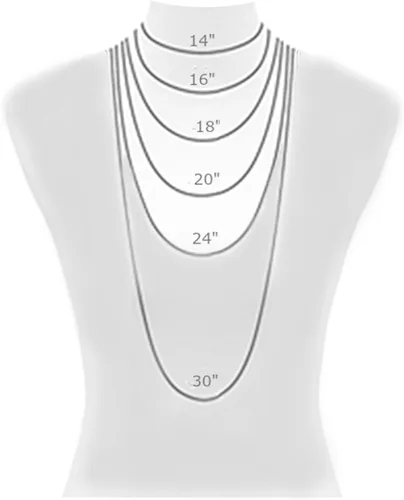 Miniatura 4 de Ritastephens Pulsera o collar de cadena ajustable de oro de 14 quilates (7.5 pulgadas, 18 pulgadas)