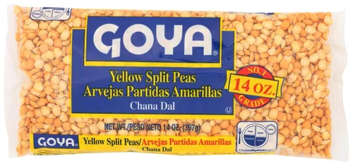 Goya Bolsa de guisantes divididos amarillos 14 OZ