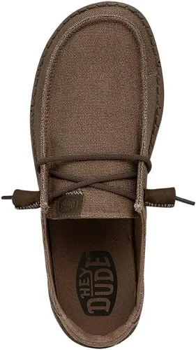 Miniatura 2 de Hey Dude Women's Wendy Canvas Mono Women's Shoes Women's Slip-on Loafers Comfortable & Light