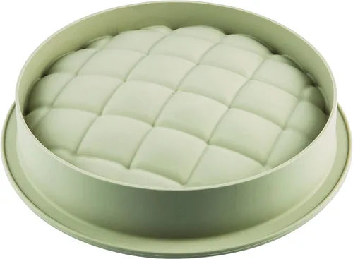 Miniatura 2 de Silikomart Eleganza (Elegance) Molde de silicona, molde flexible para pasteles con detalles en 3D, fácil de desmoldar, horno, microondas, congelador